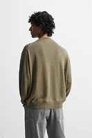LIGHTWEIGHT 100% LINEN SWEATER