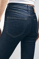 FULL LENGTH MID WAIST BOOTCUT JEANS ZW COLLECTION