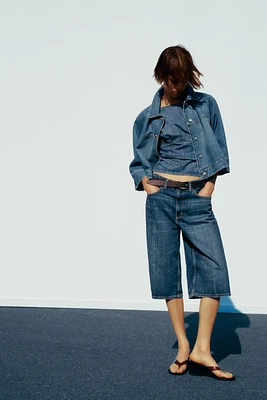 LAYERED DENIM JACKET