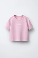 MODAL TEXT T-SHIRT