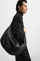LEATHER SHOULDER BAG