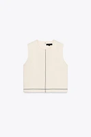 TRIM KNIT TOP