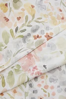 DRAP DE DESSUS IMPRIMÉ FLORAL