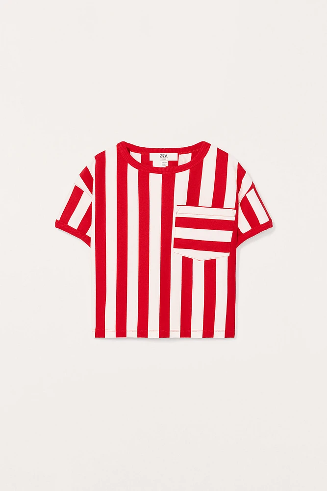 STRIPED POCKET T-SHIRT LIMITED EDITION