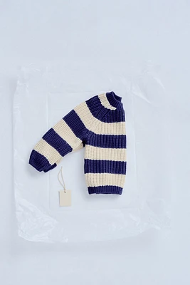 ZARA TIMELESS - STRIPED CHUNKY KNIT SWEATER