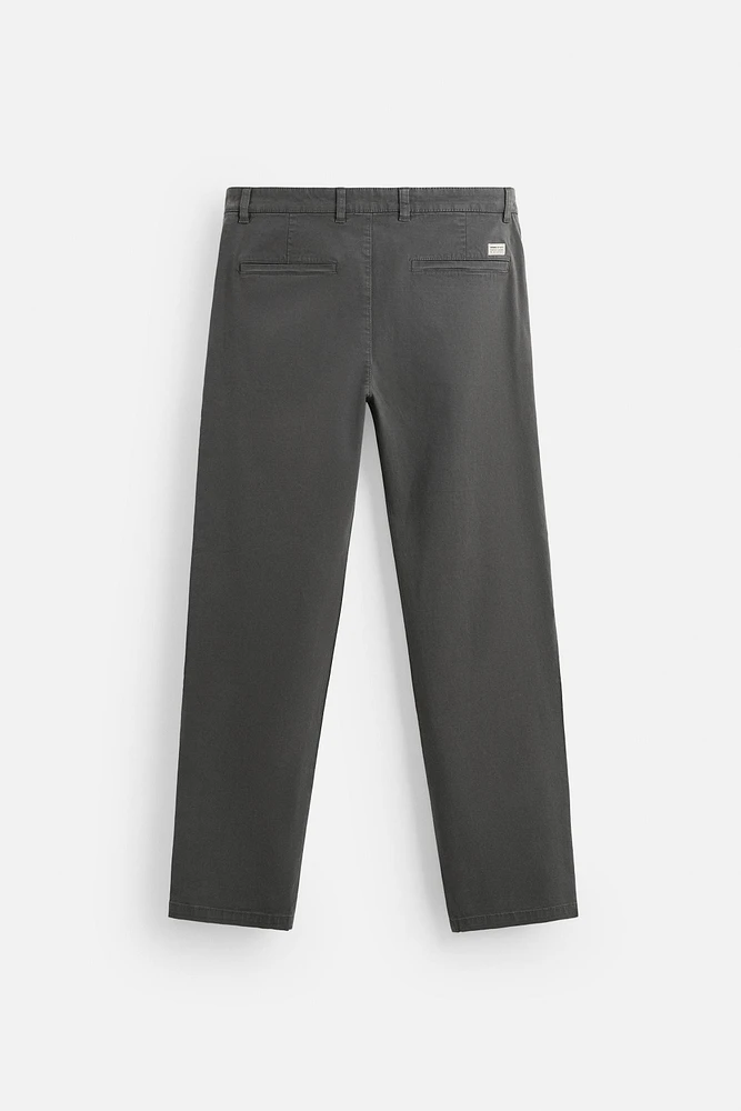 SLIM FIT CHINO PANTS