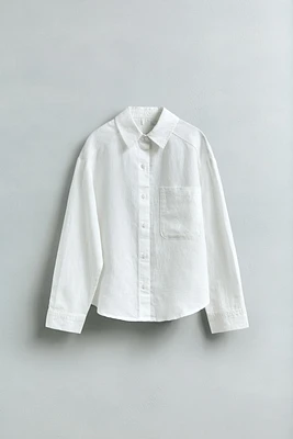 CHEMISE EN COTON LIN