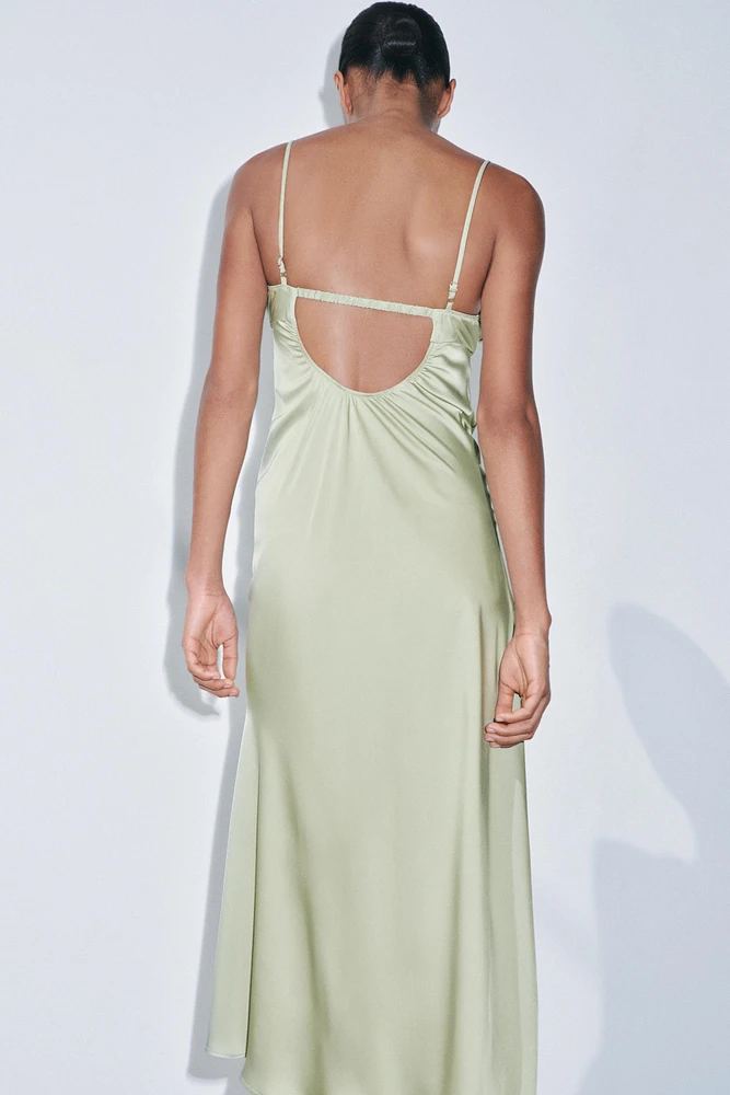 SATIN SLIP DRESS
