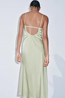 SATIN SLIP DRESS