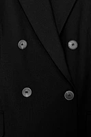 OVERSIZED BLAZER WITH SHOULDER PADS