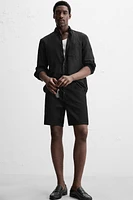REGULAR FIT DENIM SHORTS