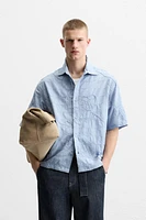 EMBROIDERED JACQUARD SHIRT