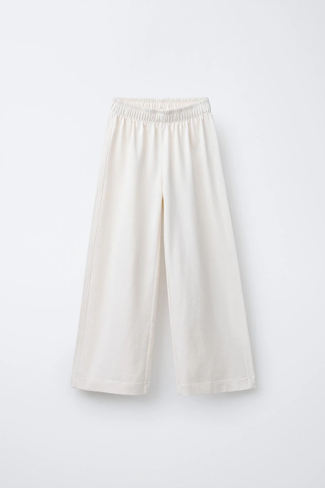 HEAVY WEIGHT WIDE LEG PANTS