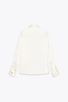 SATIN REGULAR FIT SHIRT