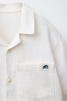 CHEMISE STRUCTURÉE À POCHE