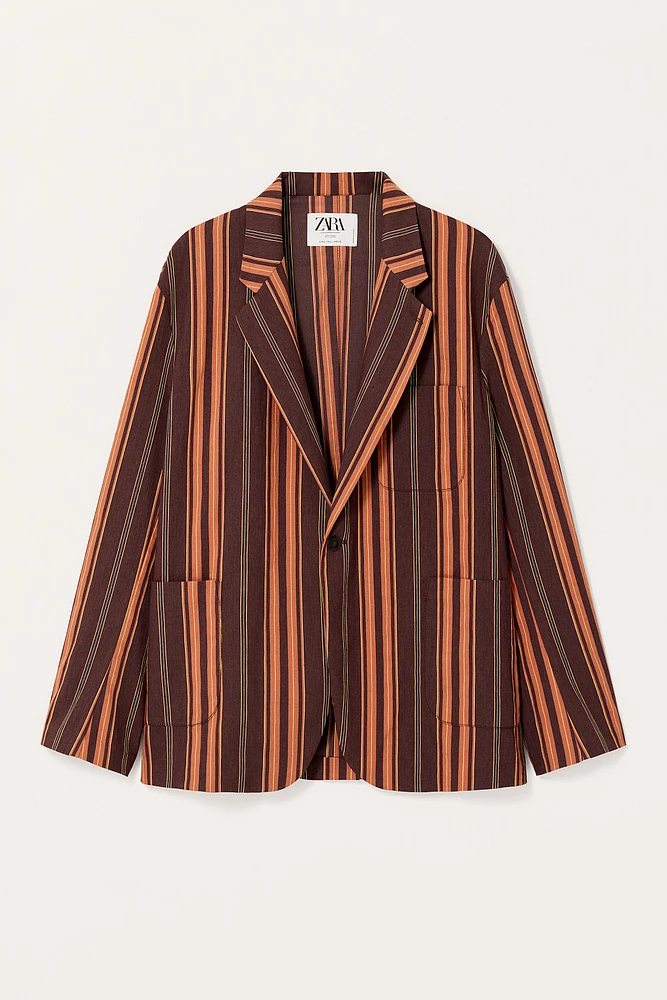 BLAZER COSTUME RAYURES ÉDITION LIMITÉE