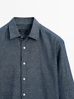 Chemise denim regular fit