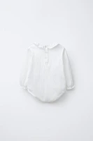 TEXTURED BODYSUIT