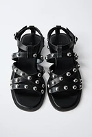 STUDDED SANDALS