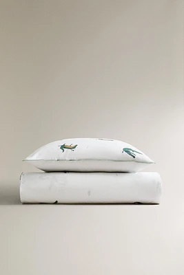HOUSSE DE COUETTE ENFANT CROCODILE