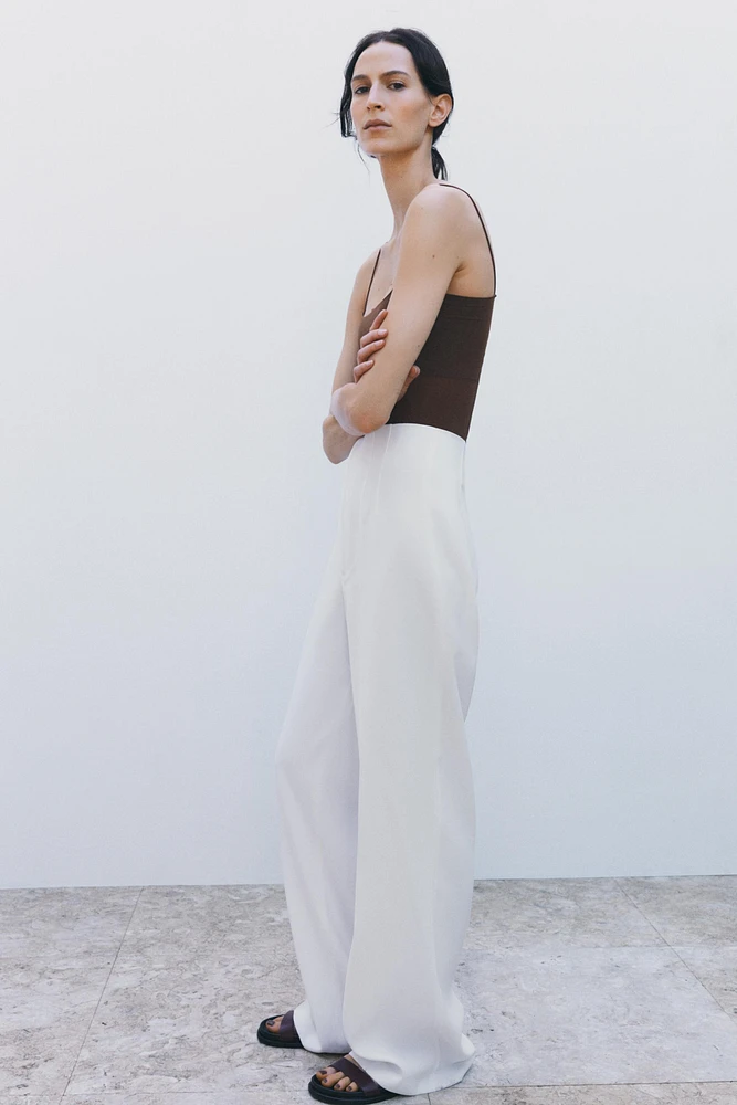 PANTALON À PINCES COLLECTION ZW