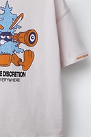 RABBIT PRINT T-SHIRT