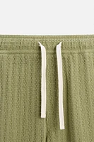 TEXTURED PANTS