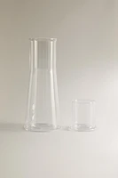 ENSEMBLE ARTICLES EN VERRE NUIT (LOT DE 2)