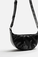 OVAL CROSSBODY BAG