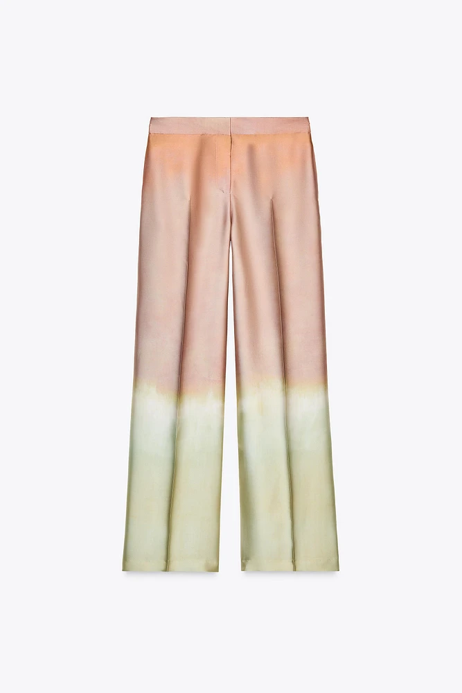 TIE DYE PRINT PANTS
