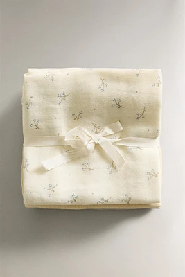 LOT LANGES EN MOUSSELINE ENFANT MINIFLEUR (LOT DE 3)