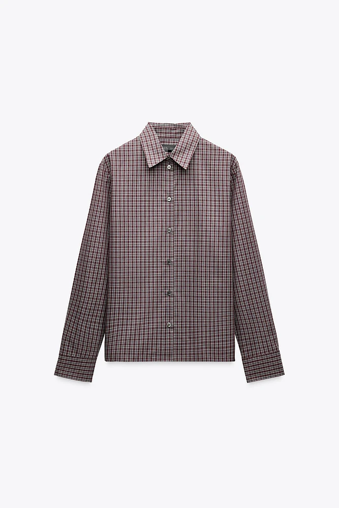 CHECKERED SHIRT ZW COLLECTION