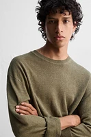 LIGHTWEIGHT 100% LINEN SWEATER