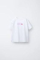 T-SHIRT IMPRIMÉ PLAGE