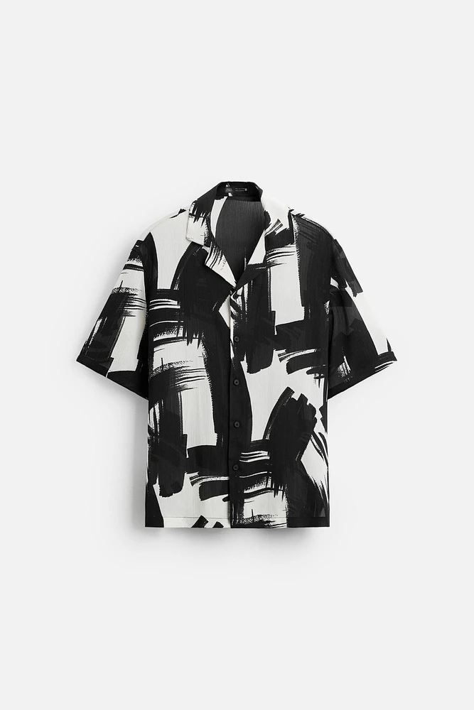 ABSTRACT PRINT SHIRT