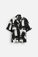 ABSTRACT PRINT SHIRT