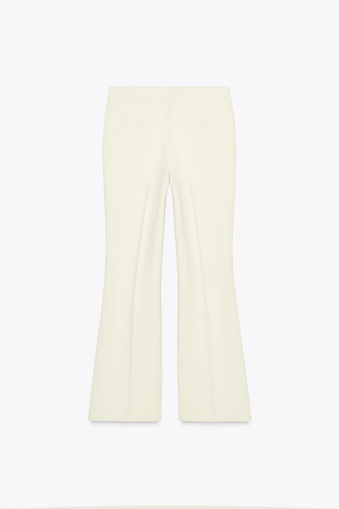 PANTALON DROIT TAILLE HAUTE