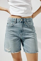 BERMUDA EN JEAN TRF TAILLE MOYENNE