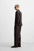PANTALON DE COSTUME 100 % LIN