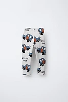 CAR PRINT LEGGINGS