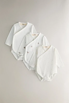 GRENOUILLÈRE ENFANT PETITS CANARDS (LOT DE 3)