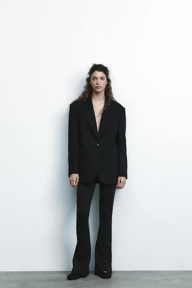 VESTE OVERSIZE EN MOLLETON