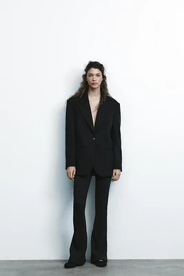 VESTE OVERSIZE EN MOLLETON