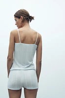 POINTELLE BOXER SHORTS