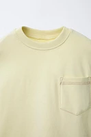 TOPSTITCH POCKET T-SHIRT
