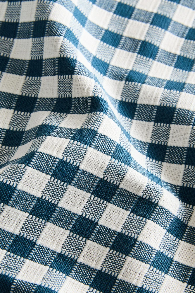 GINGHAM COTTON NAPKINS (SET OF 2)