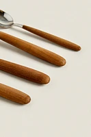 4-PIECE MAPLE FLATWARE SET
