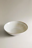 STONEWARE SALAD BOWL