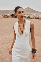 ROBE MIDI BRODÉE