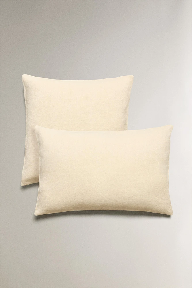 HOUSSE DE COUSSIN CHANVRE